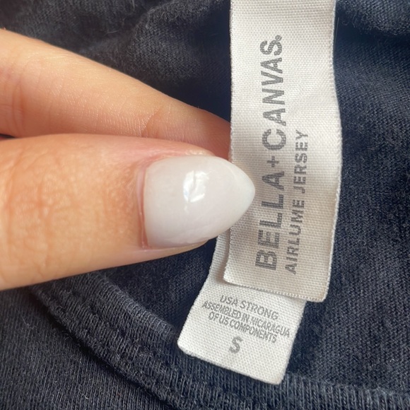 Top Gun All-Stars Cheer Black Tank SIZE: S - Picture 2 of 2